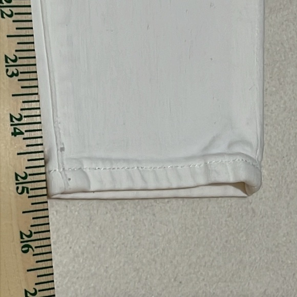 Madewell HIgh Rise Skinny Jeans‎ Womens Size 24S White - Picture 11 of 11